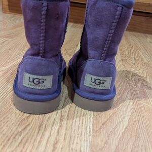 UGG Purple Mid-Calf Suede Boots